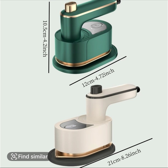 Mini travel steam iron - Picture 3 of 9